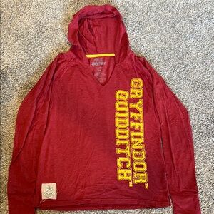 Harry Potter Red V-Neck Top